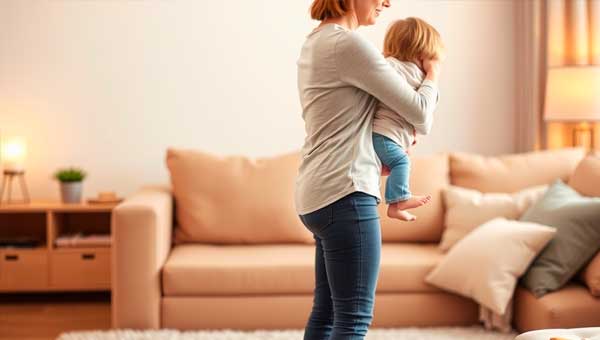 Как сохранить здоровую спину, нося ребенка на руках